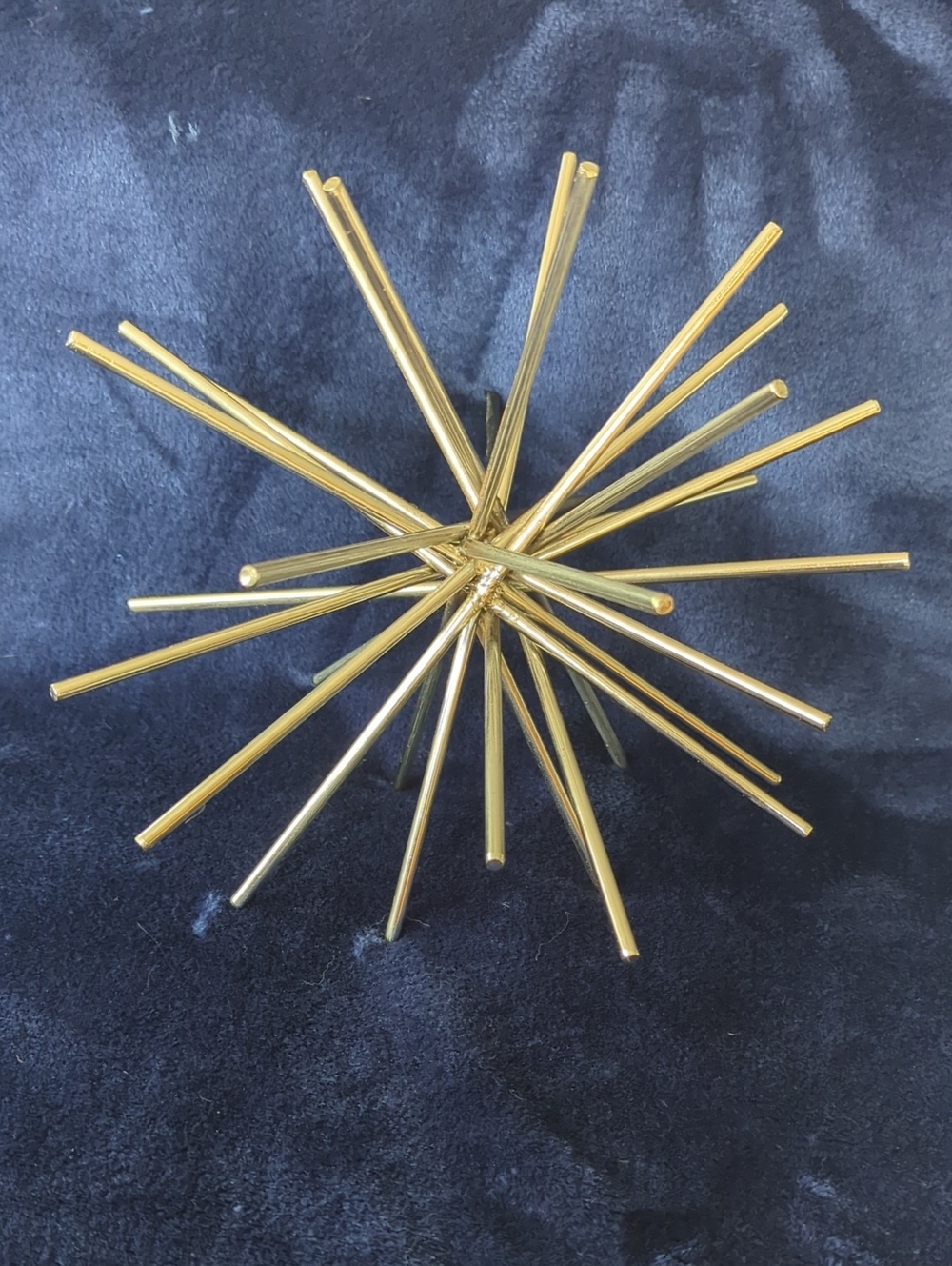 Fun Decorative Silver Starburst ( Mcm? Vintage Or Reproduction?)